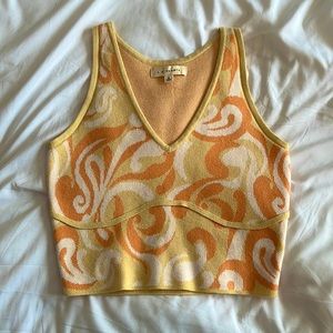 LA Hearts knit tank top